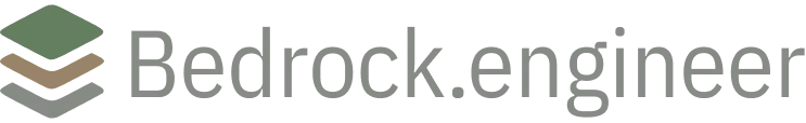 Bedrock Logo with Text