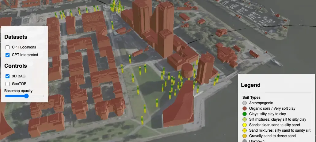 Amsterdam Noord - CesiumJS